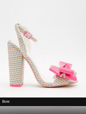 Final price* Rare bloggers fav ASOS Harminise bow-front heeled sandals